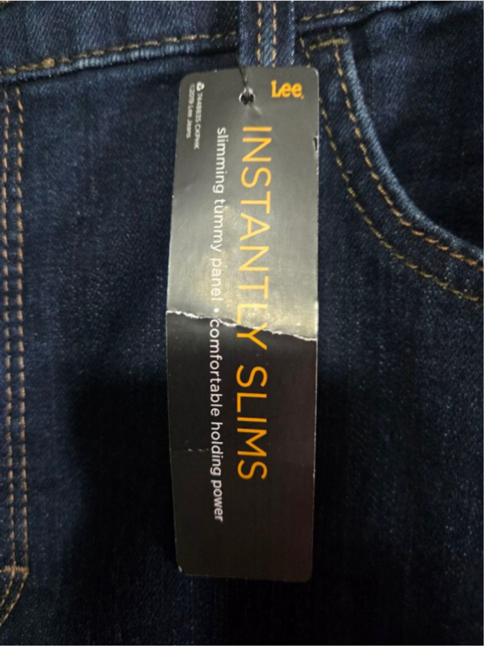 Women's Lee Dark Blue Straight Leg Jeans Size 12 - Picture 3 of 7